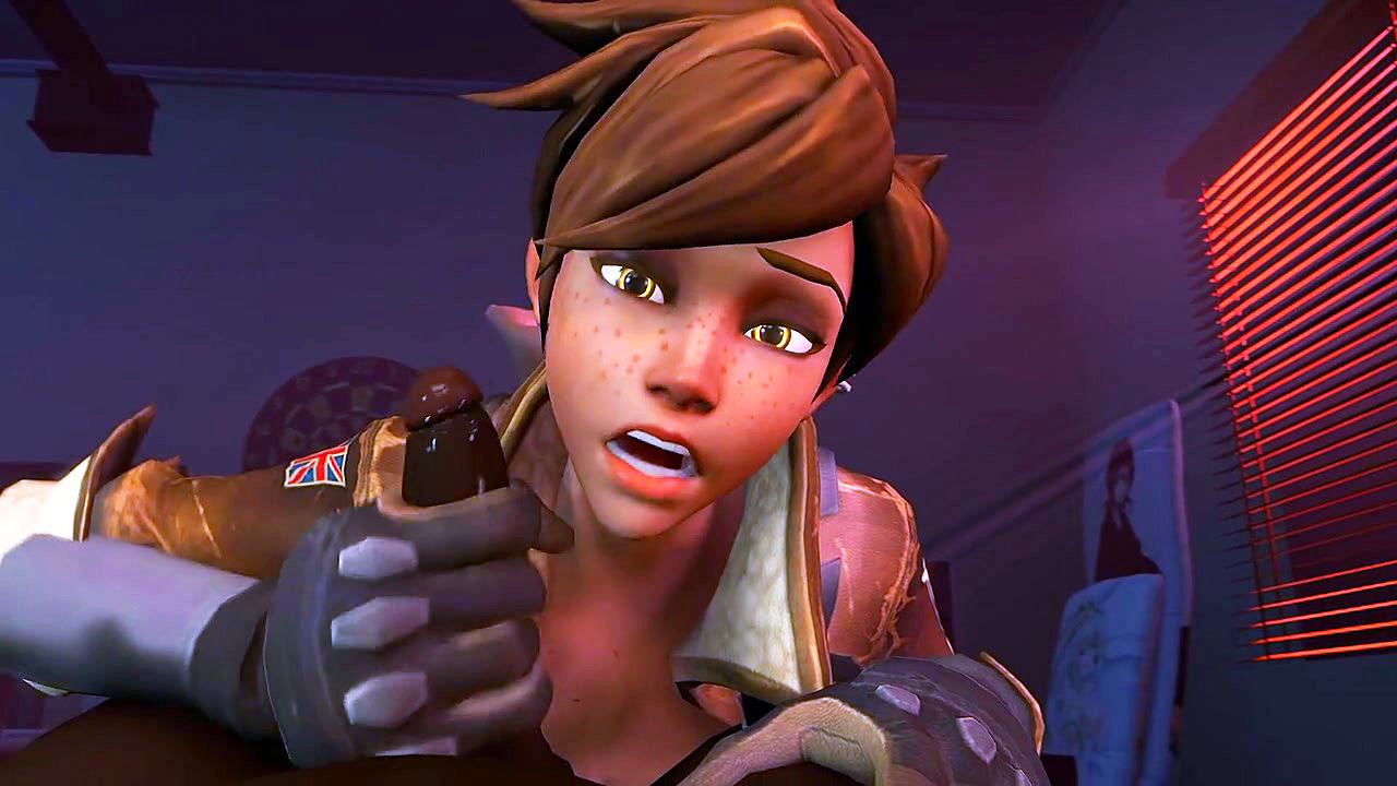 Жаркий анал с негром и финиш в киску: грязный трах косплейщицы из Overwatch до криков